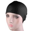 Gorro de natación profesional de silicona para el pelo, protección