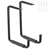 Ihomepark Ladder Hooks for Garage Ceiling, 13.4" Wall Mounted Garage