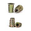 Threaded Insert Nuts, 25 Pcs Threaded Insert Wood Insert Nuts,
