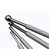4pcs Telescopic Bore Gauge Set, 3-13 mm Adjustable Small Hole