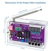 EIELE Soldering Practice kit 87-108MHz with 2 Power Supply Modes