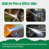 MY4SONS – 14ft Telescoping Spray Wand with Coiled Hose –