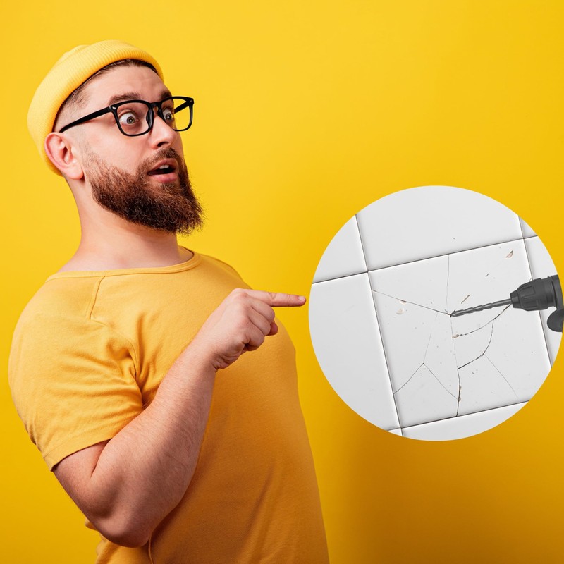 BACHSAM 2 x Diamond Tile Drill Bits 6 mm, High-Quality