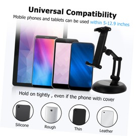 LABRIMP 1pc Phone Stand Folding Tablet Holder for Desk Compact and Portable Phone Bracket Strong Support for Smartphones and Tablets for Video Viewing and Workstation Use