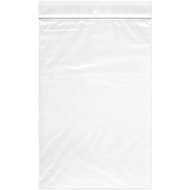 Plymor Zipper Reclosable Plastic Bags, 2 Mil with Hang-Hole, 6" x 9" (6" x 9" (200 Count))
