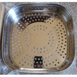 Curtis Stone 12" Square Steamer Tray- 714923 for Dura Electric nonstick skillet