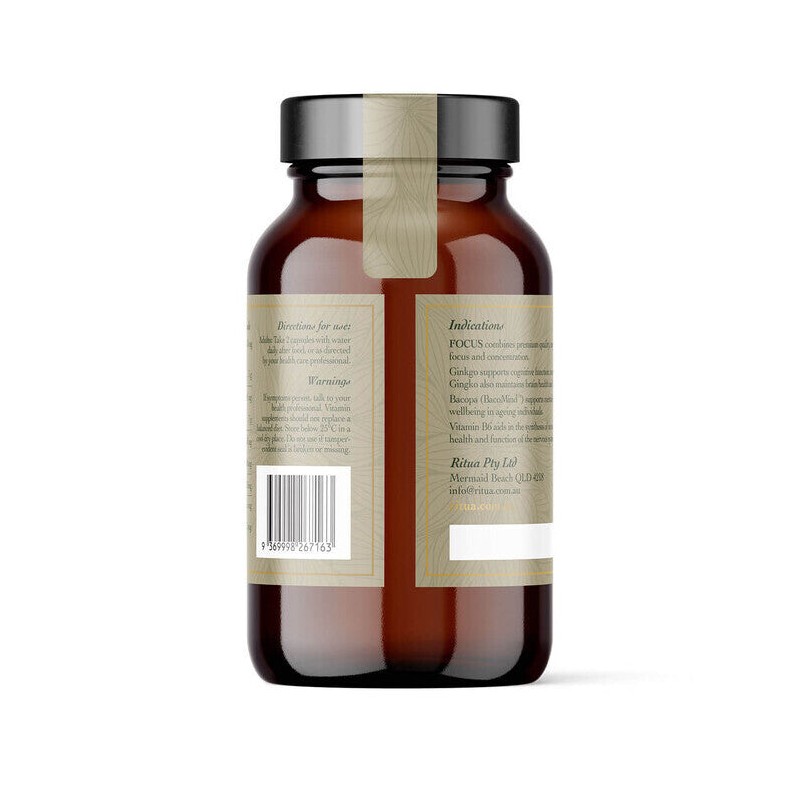 Ritua Focus Capsules, 60 Hard Capsules