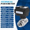 3/4" Motorized Ball Valve with Function - 9-24V DC Electric