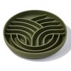 OHMO Slow Feeder Dog Bowls(Tree Life, Camo Green) Enrichment Soft