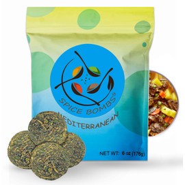 Mediterranean Spice Bombs Seasoning Pack of 4 - Spice Mix for Soup Stew Marinade