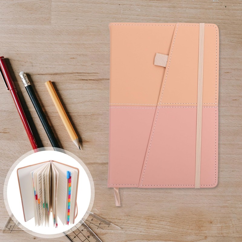 Operitacx Address Book with Alphabetical Tabs, A5 PU Leather Telephone