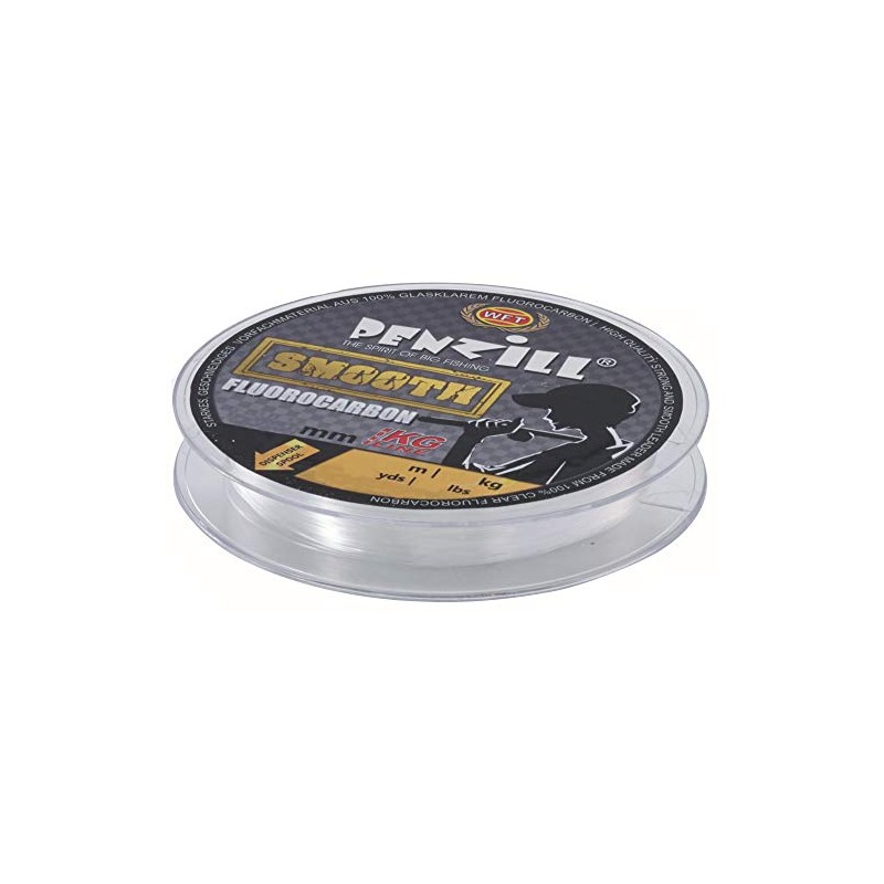 WFT Penzill Smooth Fluorocarbon Leader Cord, Diameter / Load Capacity: