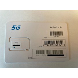 AT&T 5G & 4G TRIPLE SIM CARD "3 IN 1"  NANO 4FF 4G 5G LTE GSM • ATT NEW