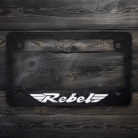 3K Design For Honda Rebel Textured Motorcycle License Plate Frame (ALL YEARS)