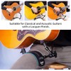 GUITTO - Soporte de guitarra ajustable con ventosa y rótula