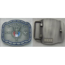 EAGLE SCOUT / NESA BELT BUCKLE Blue