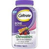 Caltrate Chewables 600 +D3 Plus Minerals Calcium and Vitamin D,