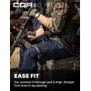 CQR Men's Tactical Pants, Water Resistant Ripstop Cargo Pants, Lightweight