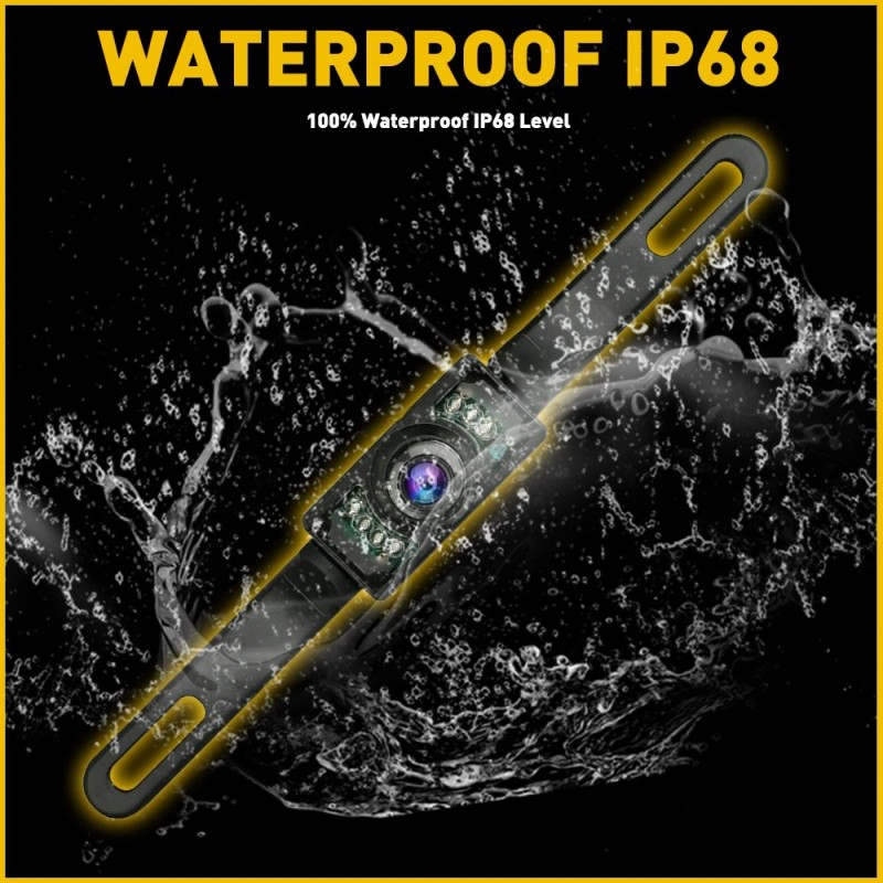 Parking Camera Wide 170° Waterproof Night Vision Car Rear View