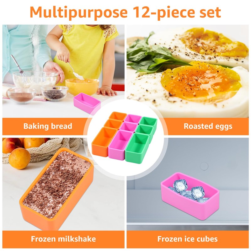 ZLHETWT Food Containers, Box Dividers, Lunch Box Divider Inserts Dishwasher