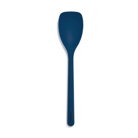 GreenPan Silicone Sauté Spoon, Mixing Stirring Serving, Cooking Kitchen Utensil, Flexible Rubber Nonstick Cookware, Rigid Steel Core, Heat-Resistant, Anti-Slip Handle, BPA-Free, Dishwasher Safe, Blue