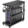 GreenForest Heavy Duty PC Stand, Gaming Computer Tower Cart with