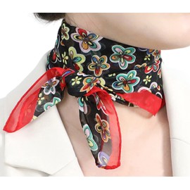 FAIRYGATE Head Scarfs for Women Headscarf Ladies Scarf Chiffon Women Neck Wrap Soft Headwrap Sheer Women's Scarves & Wraps A2709