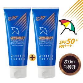 Arnold Palmer Sunscreen SPF50+ PA+++ 200ml Double Package (2 large 200ml bottles) / 아놀드파머 자외선차단제(썬크림) SPF50+ PA+++ 200ml 더블 패키지 (대용량 200ml 2개)