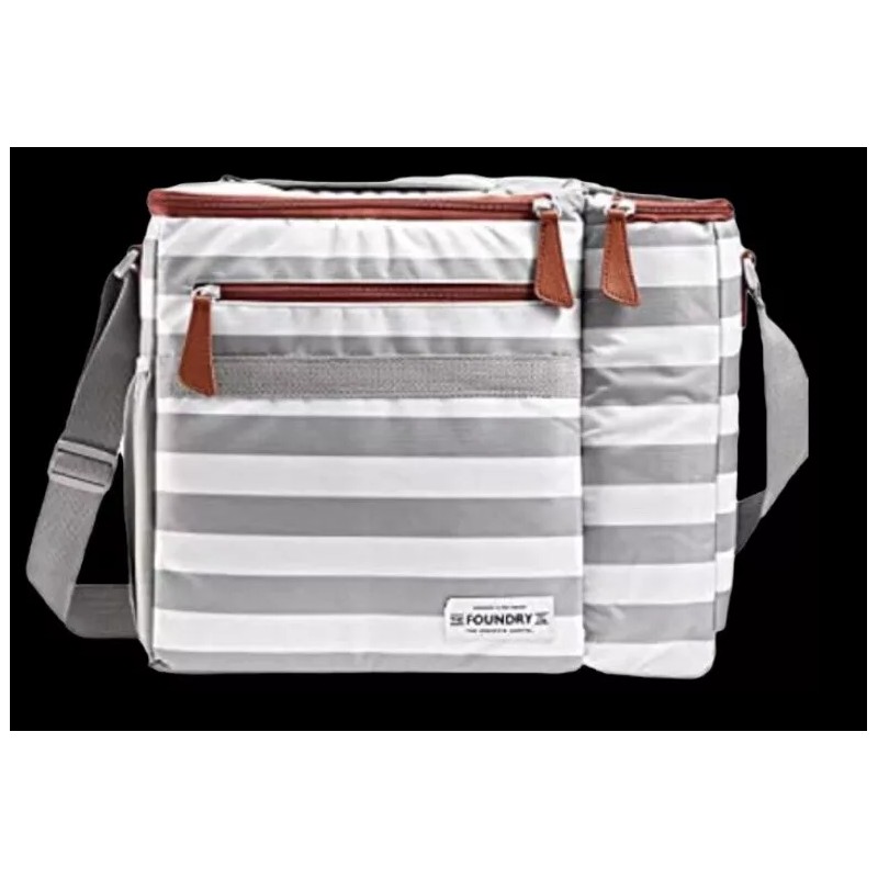 The Foundry/fit + Fresh Foundry Insulated Picnic Wine Cooler Caddy