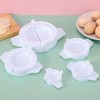 5PCS Dumpling Maker Press, Dumpling Machine Set, Dumpling Mold Machine