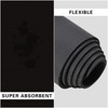 Floor Protection Mat for Electric Scooter Black 51" x 16"