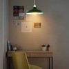 LEDSone Industrial Green Vintage Curvy Metal Pendant Ceiling Lamp Shade