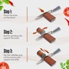 Houseables Rolling Knife Sharpener Tool, Diamond & Ceramic Disks, Magnetic