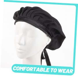 Mobestech Beanie Women Sleep Bonnet Silk Hair Bonnet Sleeping Silk Sleep Hat Adjustable Satin Shower Hat Hair Protection Pillowcase Clean
