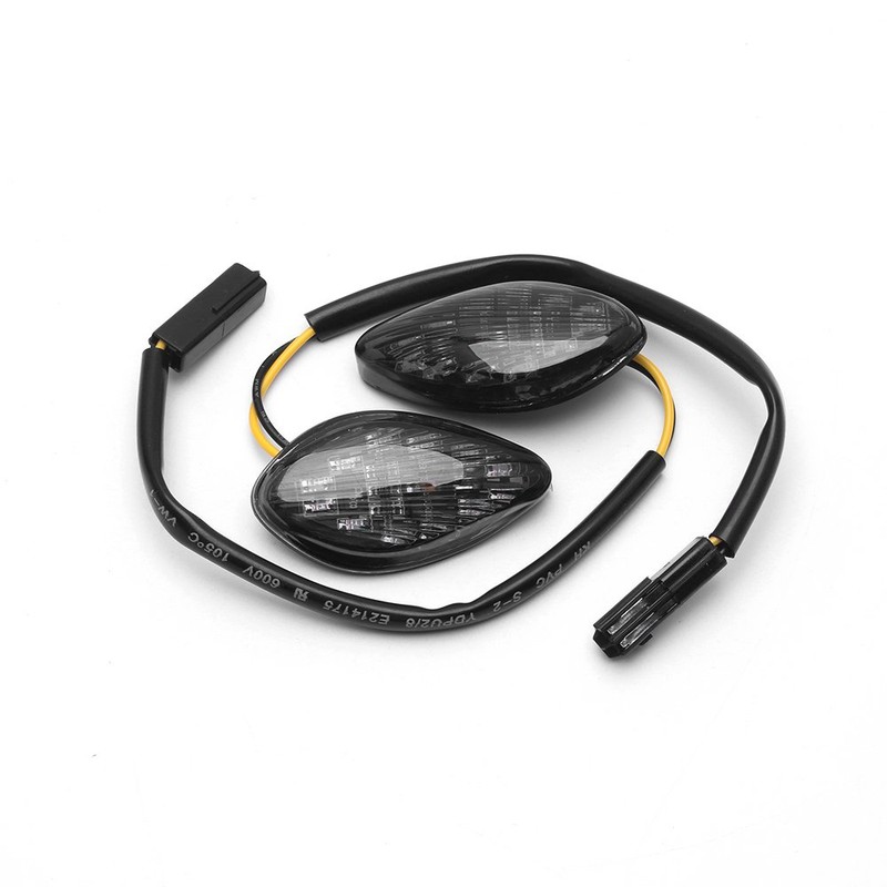 HUSUKU LED Front Flush Mount Turn Signal Light Brake Blinker