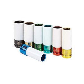 1/2" Lug Nut Impact Socket Set Metric and SAE