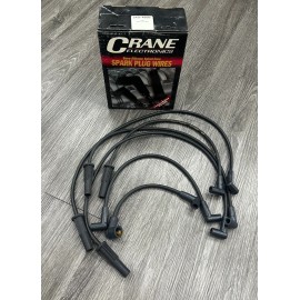 Crane Cams Firewire Spark Plug Wires 249-4008 Black - 4 Cyl - Ford/Mercury