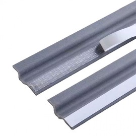 Balcony Door & Window Gap Draft Blocker Weatherstrip - Wind Shield 01 Gap Sealing Pad - Gray 14ea