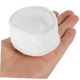 WOONEKY 200pcs Makeup Cotton Rounds Gentle Three-layer Absorbent Safe for Sensitive Skin Easy to Use