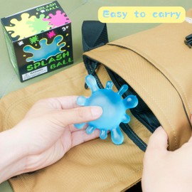 Spectacular Splat-Tastic Squishy Toy, Stress Splat Toy, Ultra-Soft Decompression Toy, Sensory Fidget Toys for Autism, ADHD, Anxiety Relief - Squeeze Stress Relief Toys, Birthday Gifts