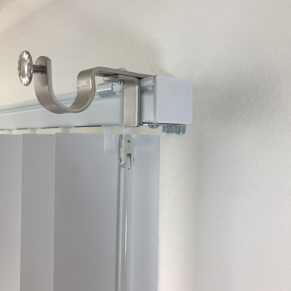 NoNo Bracket - Outside Mounted Blinds Curtain Rod Bracket Attachment