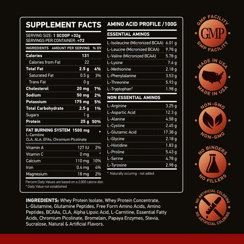 NAR LABS 100% Lean Whey Complex 5lbs (Strawberry)