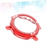 Levemolo Watch Protective Case Double Row Rhinestones Lightweight Watch Shell