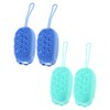 Gogogmee Gentle Back Shower Brush Double-sided Body Scrubber Exfoliating Function