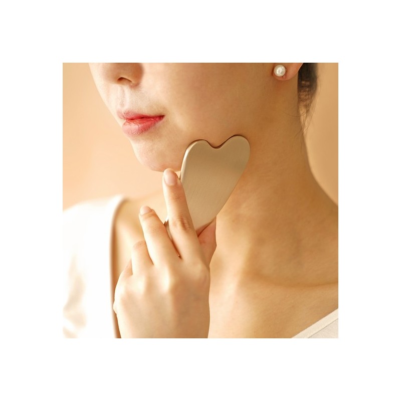 Notdam [+Jeogori] Bangjja Yugi Heart Gua Sha Massager / 놋담