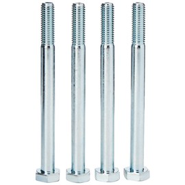 AHCHigh Tensile Hex Head Bolt - Zinc Plated M10 10mm x 120mm (Pack of 4)