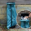 Hinrichs Garbage Bag Holder - with Cover and Clamp Ring