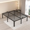 MAF 16 Inch California King Bed Frame with Round Corner
