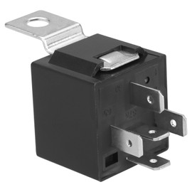 Weasch 2 Pack JD2914 Car Relay, 24V 40A, 5 Pin SPDT, Automotive Switches and Starters, Waterproof Relay for Boat Tractor Truck Motorcycle (Iron Backrest, 2)