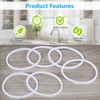 6 Pack Blender Sealing Gasket for Ninja Blender Replacement Parts,